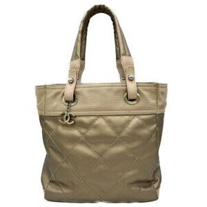 Chanel Paris Biarritz Tote Beige Bag
